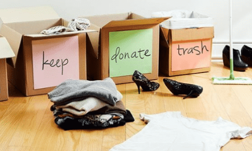 Decluttering: come farlo prima del trasloco
