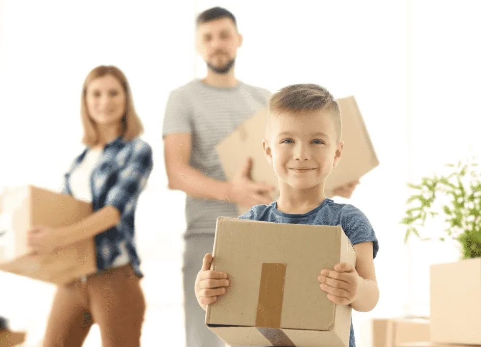 Al momento stai visualizzando Organizzare Trasloco con Bambini